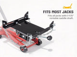 1100 lbs / 0.5 Ton Low-Profile Transmission Jack Cradle Compatible Horizontal Jacks 73208792