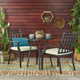 DELMAR 3PC METAL BISTRO SET 66543.00BGE