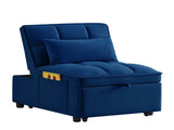 4 in1 Multi-Function Single Sofa Bed with Storage Pockets,Tufted Single Pull-out Sofa Bed with W2186P163738