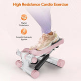 ZNTS Steppers for Exercise, Stair Stepper with Resistance Bands, Mini Stepper with 330LBS Loading 32915574