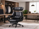 500 lbs Big and Tall Office Chair, Wide Seat Desk Chair with Adjustable Headrest, Lumbar Support & 84996452