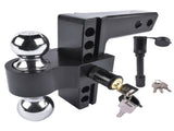 Adjustable Trailer Hitch, Fits 2" Receiver, 6-Inch Drop/Rise Aluminum Drop Hitch 82685634