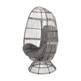 RESEDA SWIVEL PATIO EGG CHAIR 67931.00TPDGRY