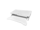 32 Inch Desk Converter, Height Adjustable Sit to Stand Riser, Dual Monitor and Laptop Workstation 64781257