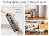 Pilates Reformer Machine for Home Gym Workout, Foldable Pilates Equipment with High Strength Alloy 27316433