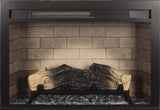 28 inch Electric Fireplace Insert, multicolored flames 42344384