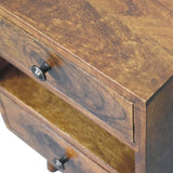 Artisan Furniture Solid Wood Mini Classic Multi Chestnut nightstand B182P280792
