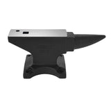 Single Horn Anvil, 45Lbs Cast Steel Anvil, High Hardness Anvil, Four holes in the Base for Fixing, W2885P300079