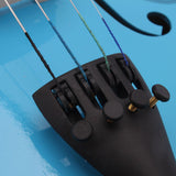 4/4 Acoustic Violin Case Bow Rosin Sky Blue 32162284