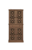 4 Door Cabinet with 1 Drawer, with 4 Adjustable Inner Shelves, Storage Cabinet W688P179032