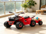 Red 6V Kids Electric Car Forward & Reverse, Wear-Resistant Wheels, for 1.5-3 Years Old 28609862