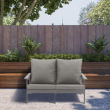 Patio Sofa Outdoor Loveseat Sofa 2-Seater T3609P352398