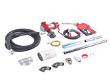 15GPM High Flow 12V Red Fuel Transfer Pump w/ Filters Hose Fit for Gasoline Diesel 04986496