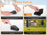 12Pcs Refillable Mouse Bait Station Boxes, Tamper Resistant Lock Design with Keys, Weather Resistant 66647488