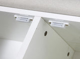 29.5"Shoe Storage Bench with 2 Door Cabinet, Entryway Bench with White Shoe Storage, Shoe Bench with W2948P244736