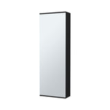 Connecticut Wall Mounted Shoe Rack, Mirror, Five Shelves, Ten Shoes Capacity B128P148901