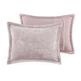 Twin/Twin XL Crushed Velvet Sherpa Reversible Comforter Set B035129827