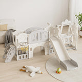 Toddler Slide, Kids Slide for Toddlers Age 1-4, 11in 1 Baby Slide Outdoor Indoor Playground with W509P227266