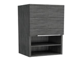 Smokey Oak Rectangle 2-Shelf Medicine Cabinet B06280582
