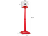 5 Ft Christmas Streetlamp Decor 360&deg Rotating Santa/Snowman/Tree, 15 Colorful LEDs, 8 Tunes, 2 87076378