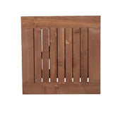 Square Wood Side Table Carbonized Color 03835542