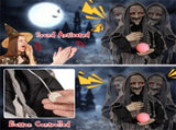 6 feet of Halloween decorations for witches with orbs 83307791