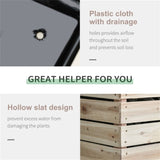 Wooden PlanterFlower shelf,Wood Planter Box 03122294