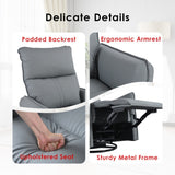 Rocker Chair,360&deg Swivel Nursery Rocking Chair,Glider Chair,Modern Small Rocking Swivel W1028P193666