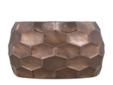 ET101 Modern Contemporary Aluminum material 21" Height End Table, Side Table with Glossy B009P295931