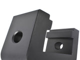 Heavy Duty Adjustable Trailer Hitch Fits 2.5" Receiver 10" Drop/Rise 18500 LBS 2" & 2-5/16" Dual 02275343