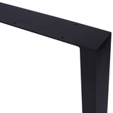 Square Table 28X 24" ,Wide Metal Table , Heavy Duty Steel Desk Table Leg Dining Table W46541485