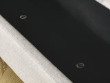 Linen Fabric Upholstered Bench with Large Storage Space for the Living Room, Entryway and W48790040