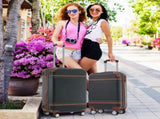 Hardshell Luggage Sets with Bags Lightweight Suitcase Double Spinner Wheels with TSA Lock ,Single N732P193485B