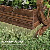 Wooden Planter Box, 3-Tier Raised Garden Bed 73464393