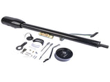 32" Black Stainless Automatic Tilt Steering Column Shift with Key, Adapter 09163059