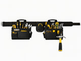 Heavy Duty Tool Belt with 20 Pockets, Adjustable Carpenter Tool Belt with Double Tool Pouches, 79890172