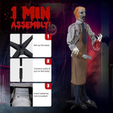 5.7ft Chainsaw Man Halloween Standing Decoration 10507851