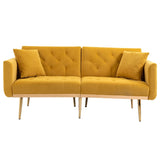 ZNTS COOLMORE Velvet Sofa , Accent sofa .loveseat sofa with metal feet W153966992