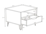Nightstand in Olive Green B365P504358