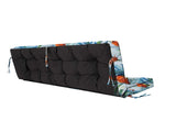 Outdoor Swing Cushions 55 Inch, Waterproof 4" Thick Porch Swing Cushion Replacement with Backrest 66943920