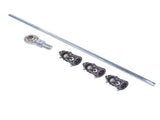 36" Steering Shaft Kit 3x 3/4DD Black U-Joints & Bearing Heim Joint Fit for GM Universal 64929850