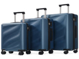 Luggage Set 3 Piece, Lightweight Durable ABS Suitcases with Spinner Wheels and TSA Lock, Carry-on & 99042660