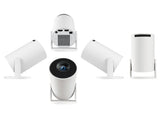 Mini Projector, Support 4K 1080P Portable Projector with Dual Band WIFI6 5G Wireless 5.2 Bluetooth 58964004