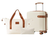Luggage Sets 3 Piece Carry on Luggage 22x14x9 Airline Approved, Lightweight Hardshell ABS Suitcases 06121430