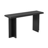 U_STYLE Modern Entryway Table with L-Shaped Legs,Suitable for Entryway, Hallway, Living Room, Foyer, N711P216234B