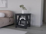Side Table Rossville, Living Room, Black B092P191180