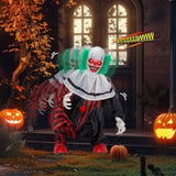 2.6ft Clown Halloween Standing Decoration 22297303
