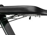 Beauty Bed, Model SBWDB, Black, PVC Upholstery, Iron Frame, 72in, Adjustable Backrest & Leg Angle, 51308411