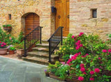 Matte Black Outdoor 3 Level Iron Handrail 45115631