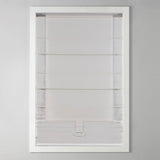 Basketweave Room Darkening Cordless Roman Shade B035129712